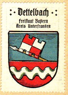 Wappen von Dettelbach