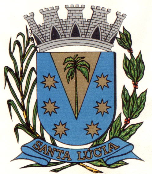 Coat of arms (crest) of Santa Lúcia (São Paulo)