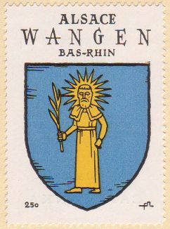 Blason de Wangen (Bas-Rhin)