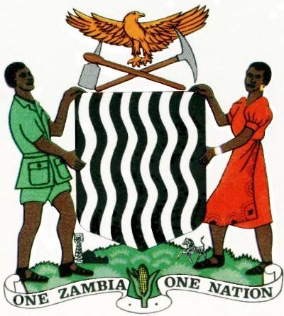 Arms of The National Arms of Zambia