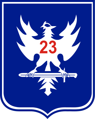 Coat of arms (crest) of the 23rd Infantry Division, ARVN