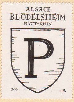 Blason de Blodelsheim