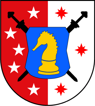 Coat of arms (crest) of the 1st Corvette Squadron, German Navy