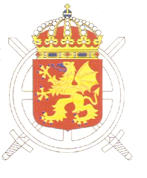 Coat of arms (crest) of the 1st Train Regiment Svea Train Regiment, Swedish Army
