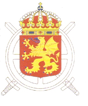 Coat of arms (crest) of 1st Train Regiment Svea Train Regiment, Swedish Army