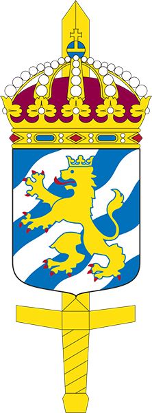 Coat of arms (crest) of the Military Region West, Sweden