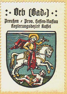 Wappen von Bad Orb/Coat of arms (crest) of Bad Orb