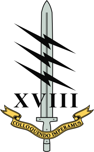 File:18 (UK Special Forces) Signal Regiment, British Army.png