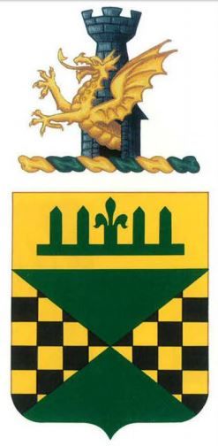 Coat of arms (crest) of 518th Military Police Battalion, US Army