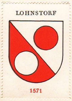 Wappen von/Blason de Lohnstorf
