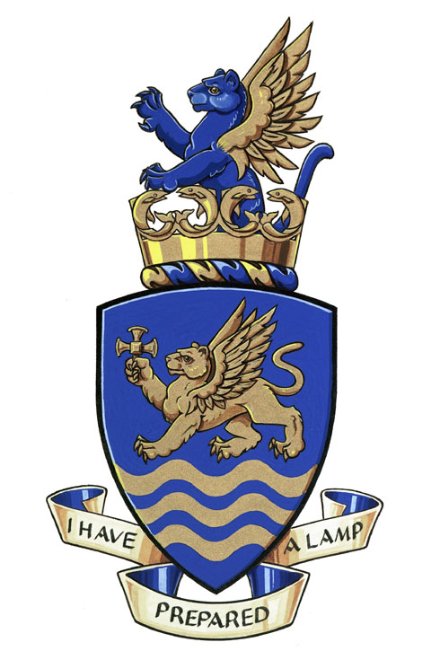 Arms (crest) of Parish of St, Mark's Qualicum Beach