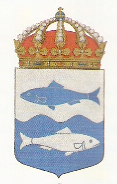 Coat of arms (crest) of the HMS Iggö, Swedish Navy