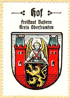 Wappen von Hof (Bayern)/Coat of arms (crest) of Hof (Bayern)