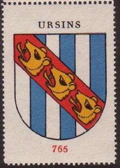 Wappen von/Blason de Ursins