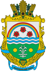 Coat of arms (crest) of Veselinov Raion