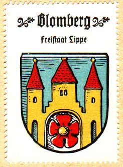 Wappen von Blomberg/Coat of arms (crest) of Blomberg