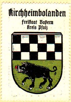 Wappen von Kirchheimbolanden/Coat of arms (crest) of Kirchheimbolanden