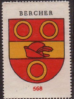 Wappen von/Blason de Bercher