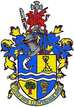 Arms (crest) of Brecknock RDC