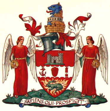 Arms (crest) of Dudley
