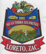 Arms (crest) of Loreto (Zacatecas)