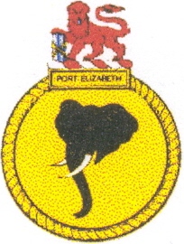 Coat of arms (crest) of the SAS Port Elizabeth, South African Navy