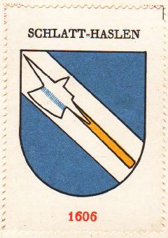 Wappen von/Blason de Schlatt-Haslen
