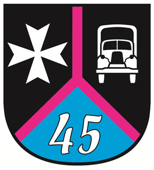 Coat of arms (crest) of 45th Military Economic Department, Polish Army
