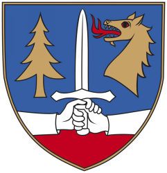 Wappen von Bad Traunstein / Arms of Bad Traunstein