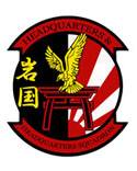 Coat of arms (crest) of the Headquarters and Headquarters Squadron MCAS Iwakuni, USMC