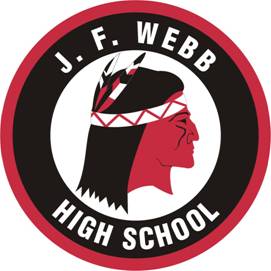 Coat of arms (crest) of J.F. Webb High School Junior Reserve Officer Training Corps, US Army