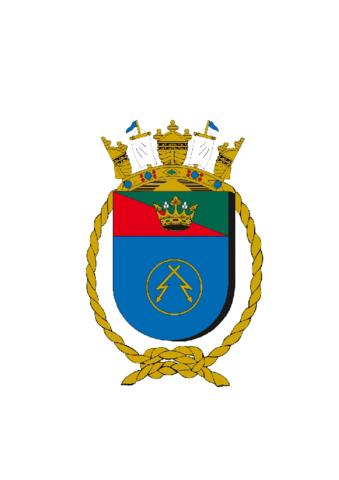 Coat of arms (crest) of the Rio Grande Naval Signal Intelligence Station, Brazilian Navy