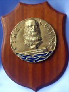 Coat of arms (crest) of the Submarine Leonardo Da Vinci (S 520), Italian Navy