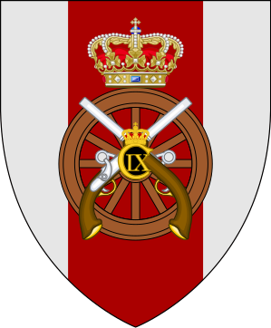 Arms of The Zealand Train Regiment, Danish Army