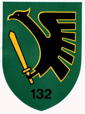 Coat of arms (crest) of the Armoured Grenadier Battalion 132, German Army