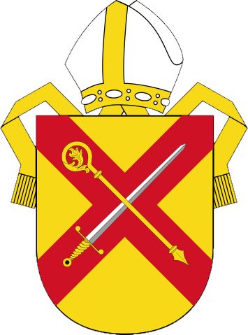 Arms (crest) of Diocese of Coventry