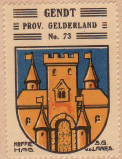 Wapen van Gendt/Coat of arms (crest) of Gendt