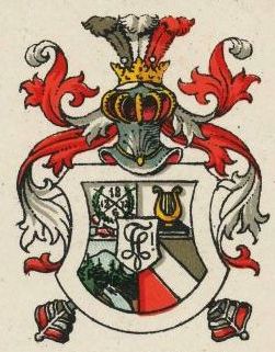 Coat of arms (crest) of Landsmannschaft Hercynia Jena