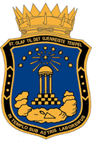 Coat of arms (crest) of Lodge of St John no 21 St Olaf til det gjenreiste Tempel (Norwegian Order of Freemasons)