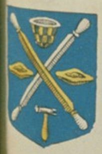 Coat of arms (crest) of Whitewashers, Carders, Curriers, Painters, Clothworkers and Saddlers in Dol