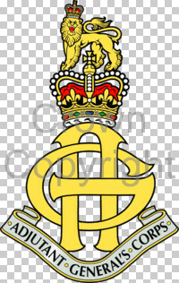 Coat of arms (crest) of Adjutant General's Corps, British Army2.jpg