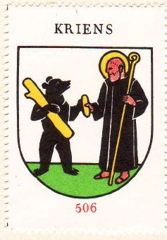 Wappen von/Blason de Kriens