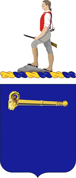 Coat of arms (crest) of the 423rd (Infantry) Regiment, US Army