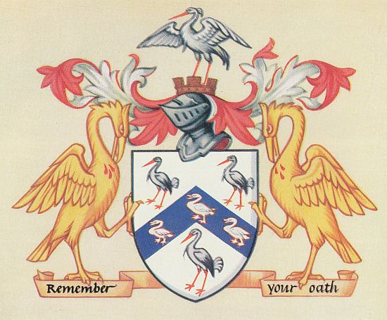 Arms of Worshipful Company of Poulters