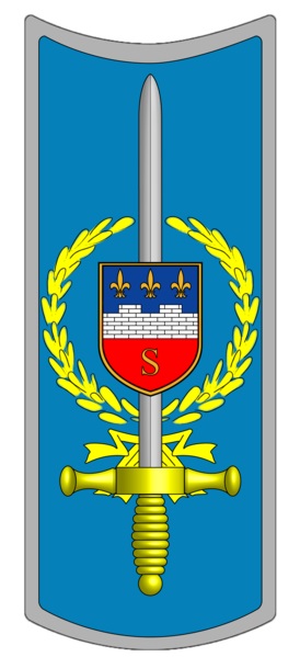 Coat of arms (crest) of the Military Schools of Saumur, French Army