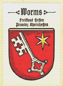 Wappen von Worms/Coat of arms (crest) of Worms