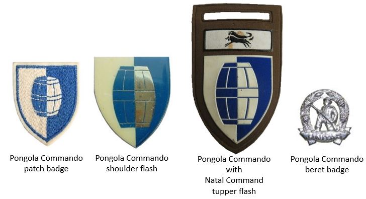 Coat of arms (crest) of the Pongola Commando, South African Army