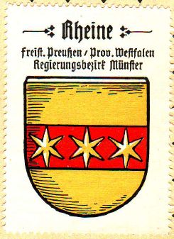 Wappen von Rheine/Coat of arms (crest) of Rheine