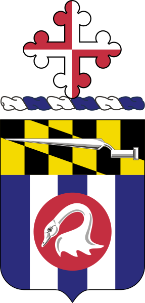 Coat of arms (crest) of the 175th Infantry Regiment, Maryland Army National Guard