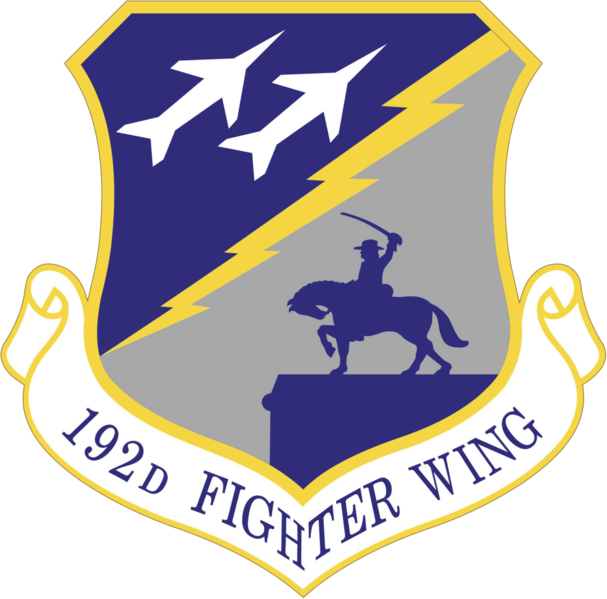 File:192nd Fighter Wing, Virginia Air National Guard.png